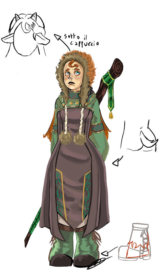 Character design: human Lilith